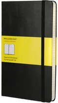 Moleskine Classic Notitieboek - Large - Hardcover - Geruit - Zwart