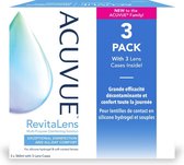 ACUVUE® RevitaLens® alles-in-één lenzenvloeistof | 3x 360ml + 3x lenshouder