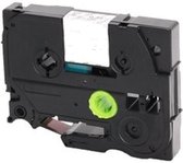 Print-Equipment Alternatief voor Brother P-touch tape TZ-431 / TZe-431 zwart op rood 12 mm