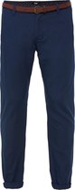 WE Fashion Heren effen skinny fit chino - Maat W32 X L32