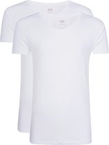 WE Fashion Heren invisible T-shirt, 2-pack - Maat L