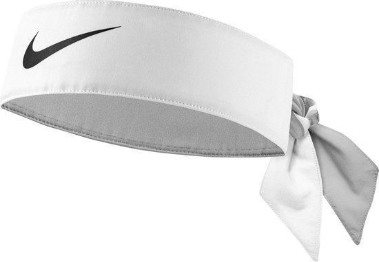 Nike Tennis Hoofdband (Sport) - Maat One size - Unisex - wit/zwart | bol.com