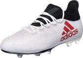 adidas - X 17.2 FG - Voetbalschoenen - Heren - Wit/Rood/Zwart