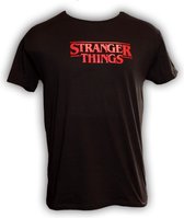 Zwart T-Shirt Stranger Things maat L