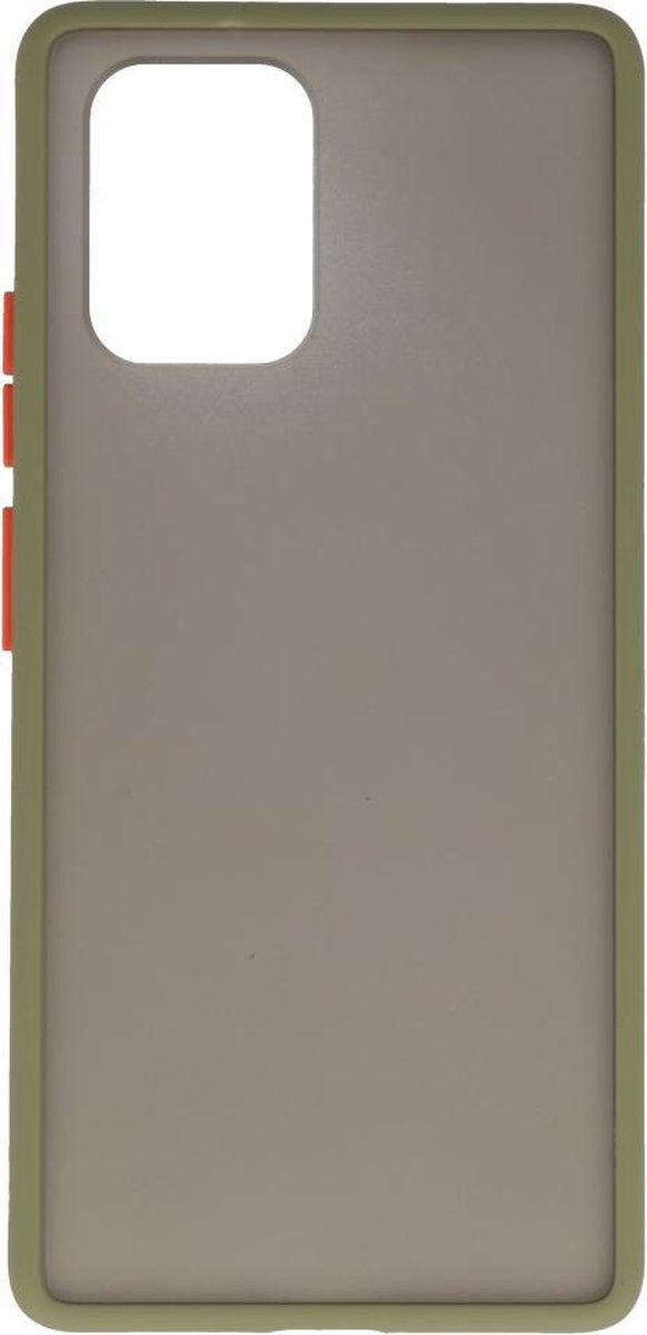 Hardcase Backcover voor Samsung Galaxy S10 Lite Groen