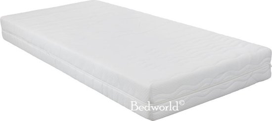 Bedworld Matras 70x200 cm - Hoes met rits - Koudschuim matras - Medium  Comfort -... | bol.com