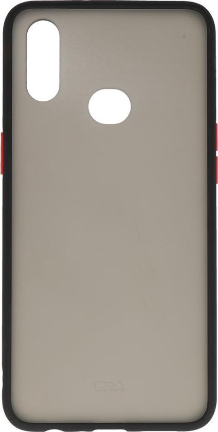 Hoesje Geschikt voor de Samsung Galaxy A10s - Hard Case Backcover Telefoonhoesje - Zwart
