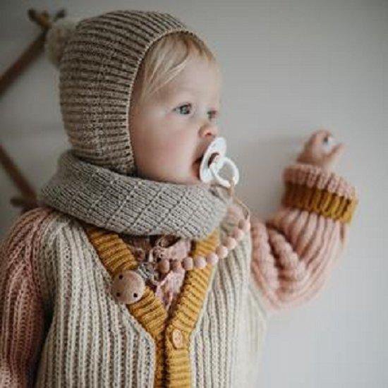 fopspeen - Glow in the dark Blush van BIBS — afbeelding 3