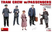 1:35 MiniArt 38007 Tram Crew and Passengers Plastic kit