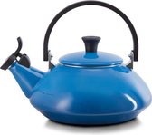 Le Creuset fluitketel Zen 1,5l Marseilleblauw