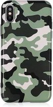 Camouflage / Camo telefoonhoesje voor iPhone 7/8 PLUS - Groen
