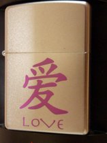 Aansteker Zippo Chinese Sign Love