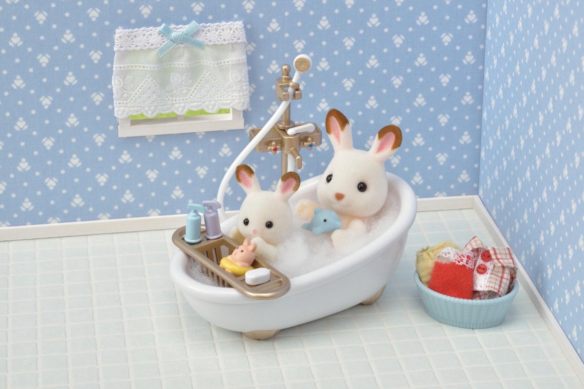 Sylvanian Families 5286 badkamerset-poppenhuisinrichting — afbeelding 17