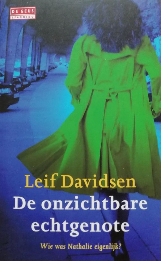 Cover van het boek 'De onzichtbare echtgenote' van Leif Davidsen