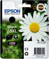 Epson 18XL (T1811) - Inktcartridge / Zwart / Hoge Capaciteit