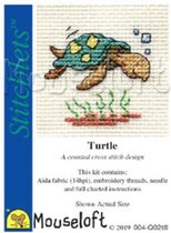 Mini borduurpakketje schildpad - Mouseloft