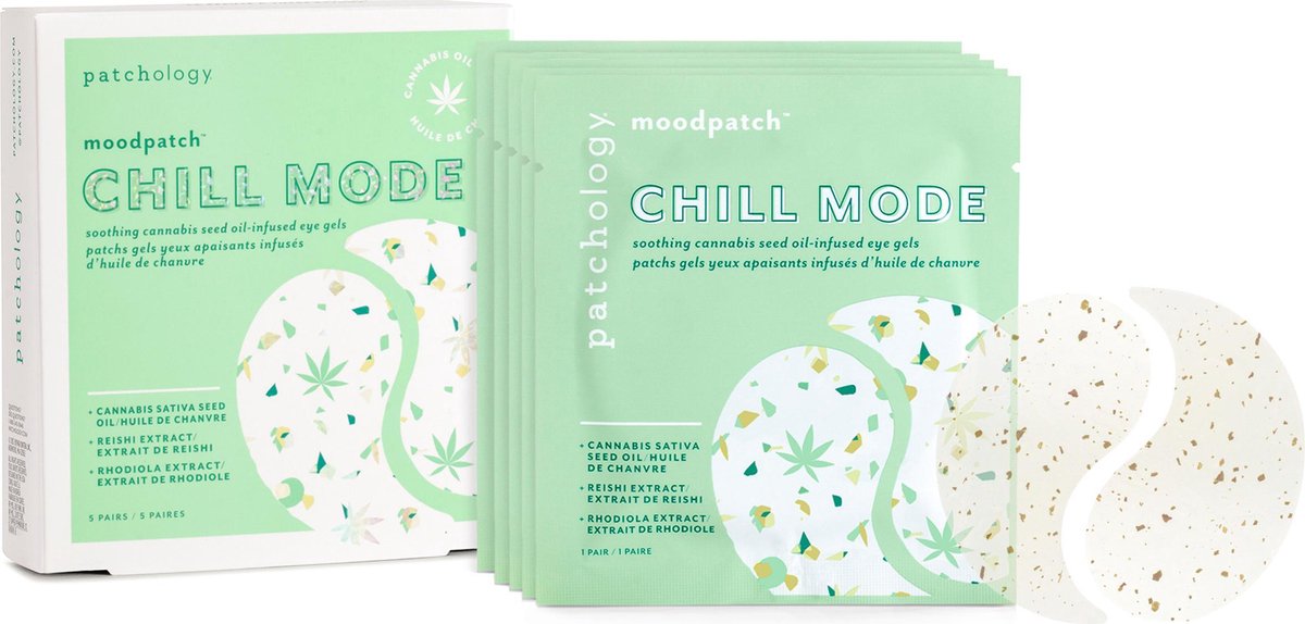 Patchology Moodpatch Oog Gel Patches 5-pack Chill Mode 5 stuks