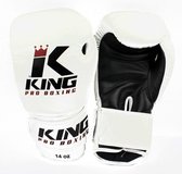 King Bokshandschoenen KPB/BG 2 Wit / Zwart - 14 oz.