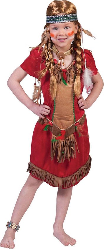 Indiaan Kostuum | Red Hawk | Meisje | | Carnaval kostuum | Verkleedkleding