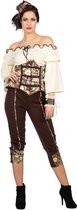 Steampunk Kostuum | Steampunk Klokken | Vrouw | Maat 42 | Carnaval kostuum | Verkleedkleding