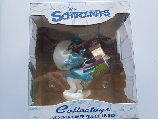 Figurine Schtroumpfs Collection - Pile De Livres En Résine Plastoy 2022