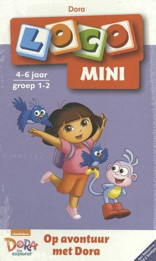 Afbeelding van het spel Loco Mini - Pakket - Op avontuur met Dora - 4/6 Jaar - Groep 1/2