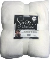 Swiss Dreams Cashmere Touch Deken - Off White - 150 x 200 cm