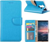 Nokia 8 Sirocco - Bookcase Turquoise - portemonee hoesje