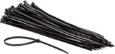 Kabelbinders set met nylon - 4.8 x 300 mm - zwart (100 st.)