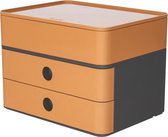 HAN Smart-box plus Allison - 2 lades + box - caramel bruin - HA-1100-83