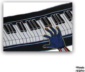 PIANO ansichtkaarten | 1 / 3 / 5 / 10 stuks | 14.8x10.5cm | van kunstenaar Frank Willems