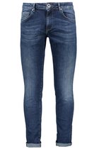 Cars Jeans Heren BATES DENIM Skinny Fit DARK USED - Maat 36/34
