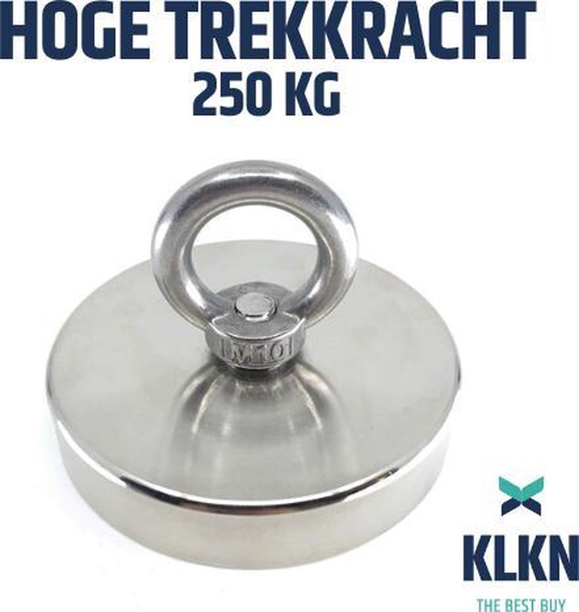 Vissen met een neodymium magneet