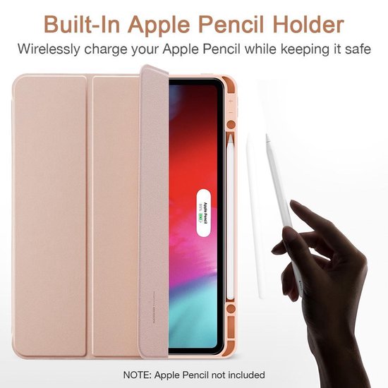 ESR - Housse pour tablette - iPad Pro 12.9 2020 - Rebound Pencil - Rose Gold