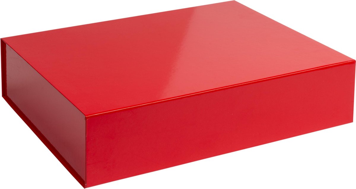 Geschenkdoos opbergdoos ROOD, 42,5x33,3x9,7cm (10 stuks)