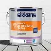 Sikken-Rubbol-BL Rezisto Satin-Ral 9001 Cremewit-2,5 liter