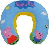 Peppa Pig - Appui-tête - Oreiller cervical - Blauw - 20x22cm