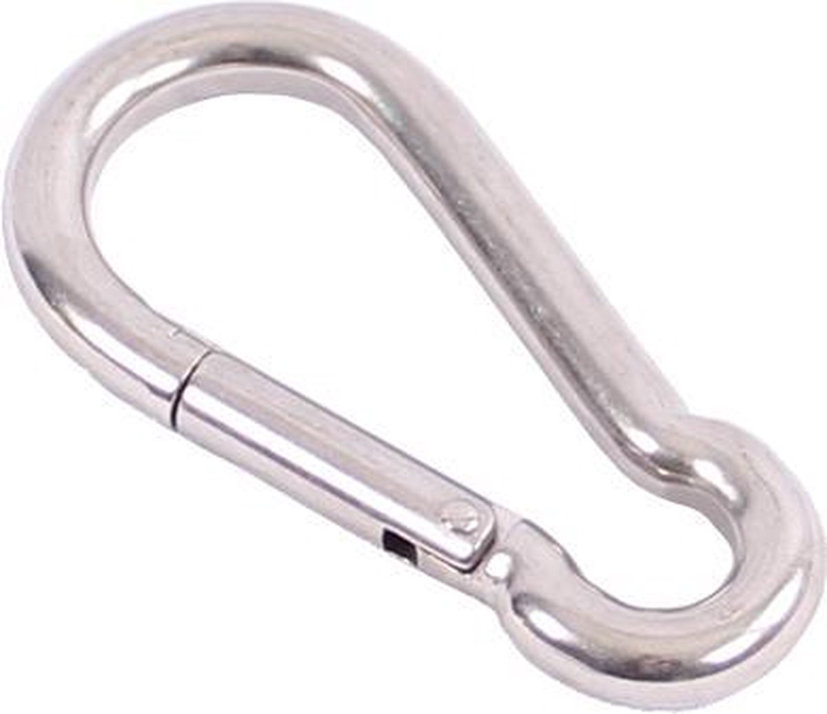 Karabijnhaak 8 cm
