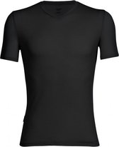 Icebreaker Anatomica V-hals T-shirt Heren, zwart Maat XXL