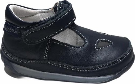 Falcotto gesloten velcro sandaal 422 navy mt 20