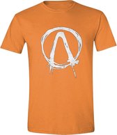 Borderlands - Dripping Logo Heren T-Shirt - Oranje - L