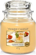 Yankee Candle Medium  Jar Geurkaars - Calamansi Cocktail