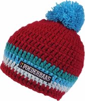 Gestreepte skimuts - rood/blauw/groen
