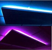 Infrarood elektrisch verwarmingspaneel , Led verlichting verwarmingspaneel RGB korrel verwarmingspaneel 32x150cm-400W-LED