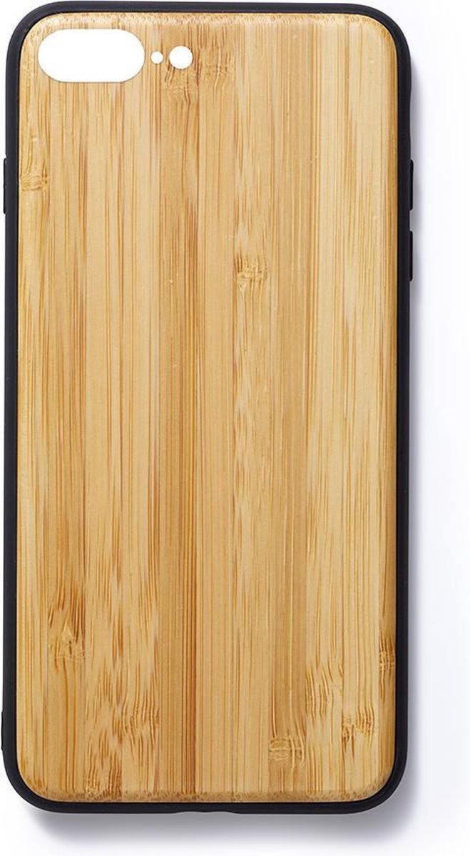 Houten telefoonhoesje iPhone 7 en 8 plus Bamboe