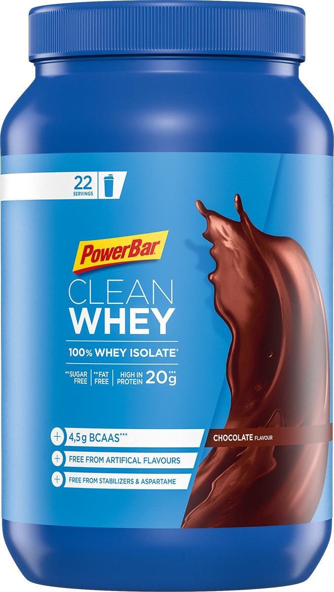 Goedkoopste Powerbar Clean Whey Jar - 100 Whey Isolate Shake - Chocolate - Eiwitshake / Proteine shake - 570 g