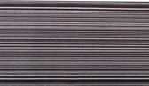 Ikado  Tapijtloper op maat, grijs streepjes dessin  65 x 100 cm
