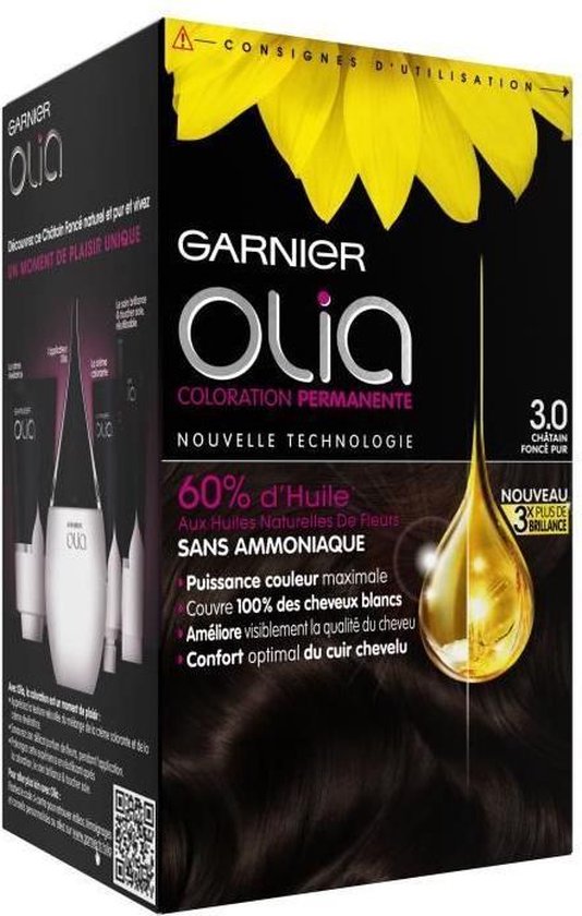GARNIER Olia Coloring - Pure Dark Brown N � 3.0