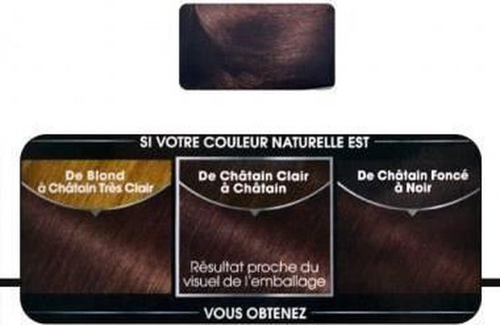 GARNIER Olia coloration cheveux n ° 5.15 chocolat glacé | bol.com