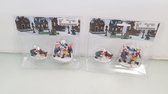 Kerst Beeldjes - Sneeuwpop/Hond